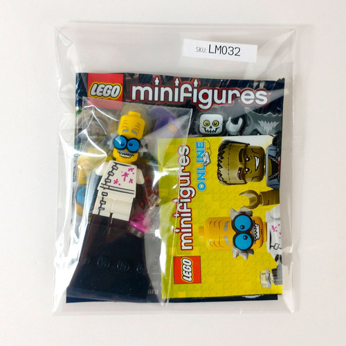 Lego Científico Monstruo Minifiguras Serie 14 - Lm032 1 Científico Monstruo (Usado)