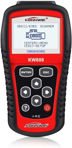 Escaner Automotriz Automotor Multimarca Konnwei Kw808