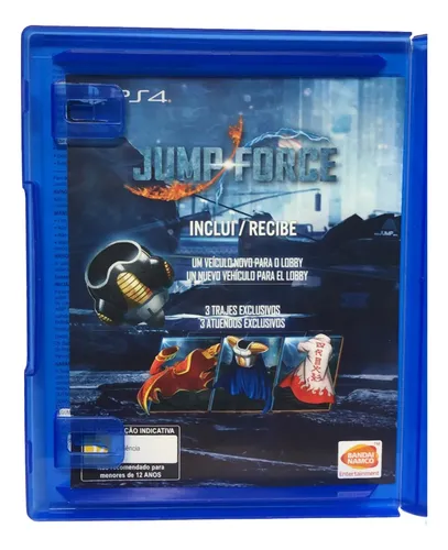 Jump Force Ps4 Mídia Física Seminovo, Original | MercadoLivre