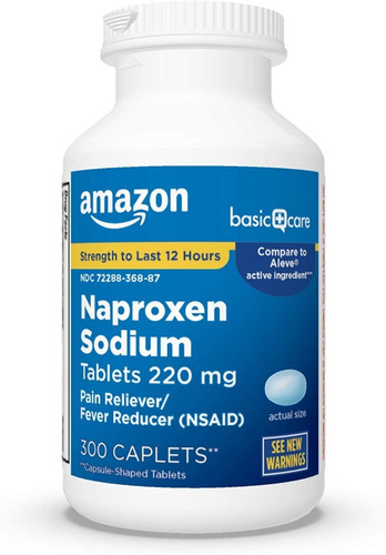 Naproxeno Alivia Dolor Fiebre Artritis 300 Caps 12 Hr Eg F21 Sabor Nd