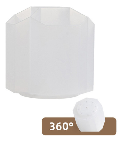 1pc Titular De Bolígrafo Girado 5 Ranuras Cepillo Hexagonal