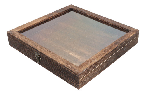 Vitrina De Cristal, Caja De Madera Para Muestras De Insectos