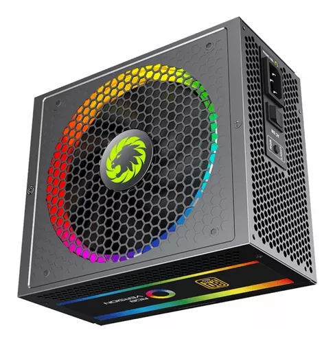 Fonte Gamemax ATX RGB-1050 Pro 80 Plus Gold 1050W - New Eletrônicos