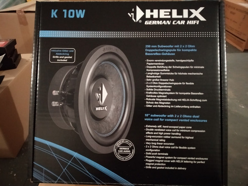 Subwoofer 10 Pulgadas Helix K10