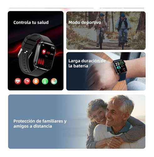 Reloj Inteligente Para Controlar El Azúcar En Sangre Y Un
