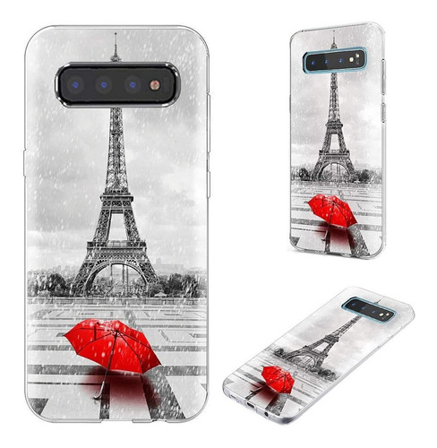 Funda Para Samsung Galaxy S10 Plus (diseno Torre Eiffel)