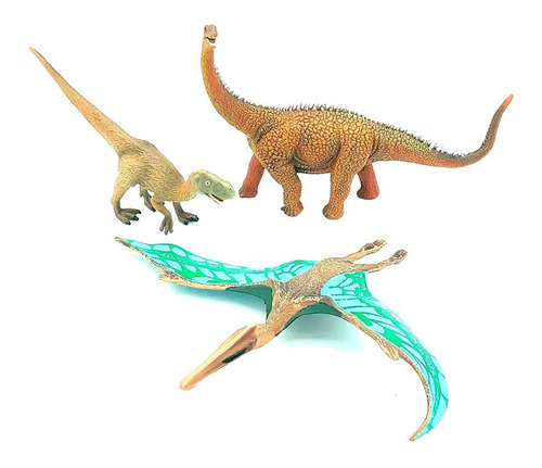 Set De Dinosaurios X 3 Jurassic World Dinosaurio Juguete