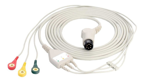 Cables Paciente Ecg Tripolar Tipo Edan Mindray Choice Contec