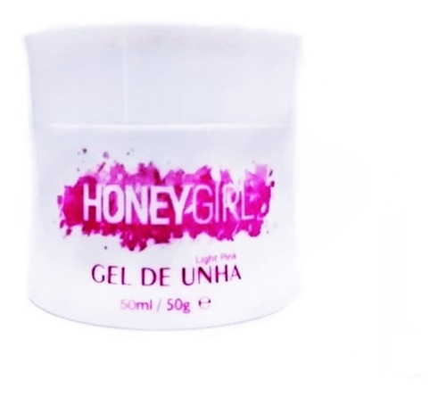 Gel Pink Light Uv Unha Gel Acrigel Honey Girl Rosa 50gr