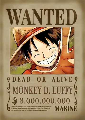 One Piece Wanted Set 3 Pósters 48x33cm | Cuotas sin interés