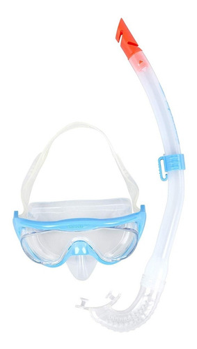 Snorkel Speedo Infantil Glide Junior Buceo Equipo Set Mascara Luneta Silicona