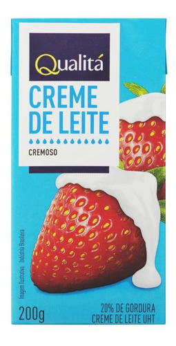 Creme de Leite UHT Qualitá Caixa 200g