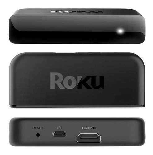 Imagen 3 de 9 de Roku Express 3930 Estándar Full Hd 32mb Negro Ram De 512mb