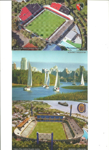 Rosario:11 Postales De Rosario  Estadios Newell's Y Central 