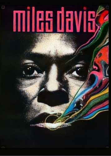 Póster Miles Davis Autoadhesivo 100x70cm #169