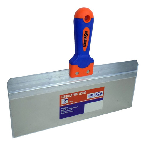 Espátula Para Yeso 12 / 20cm Ancha Hermasur® Acero Inox.