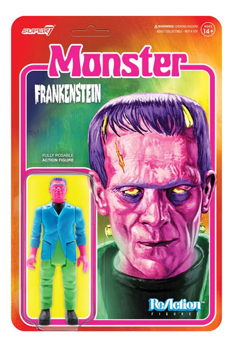 Super 7 - Universal Monsters - Frankenstein Costume Colors