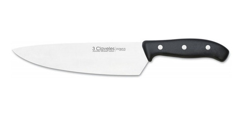 Cuchillo 3 Claveles Para Chef Hoja Inox Largo 25 Cms Domvs