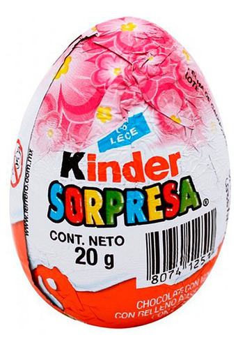 Chocolate Kinder® Sorpresa Niña