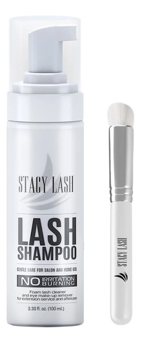 Champ De Extensin De Pestaas Stacy Lash + Cepillo, 3.38 Onza