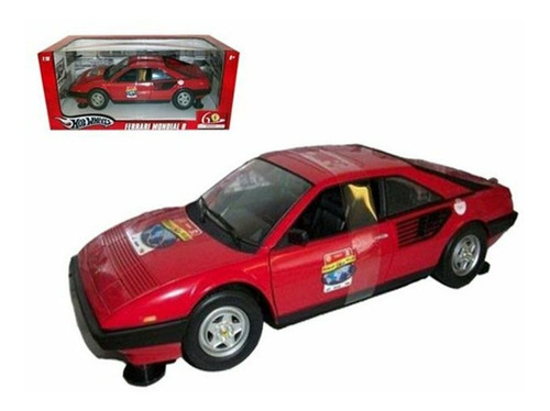 Ferrari Mondial 8 1:18 Hot Wheels A3990 Milouhobbies