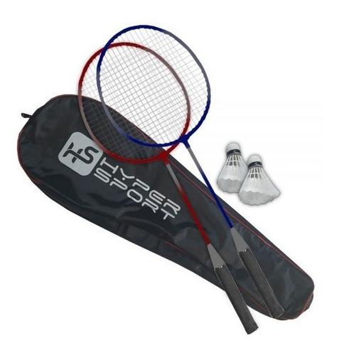 Kit Badminton Hyper Sports 2 Raquetes 2 Petecas - Jogos