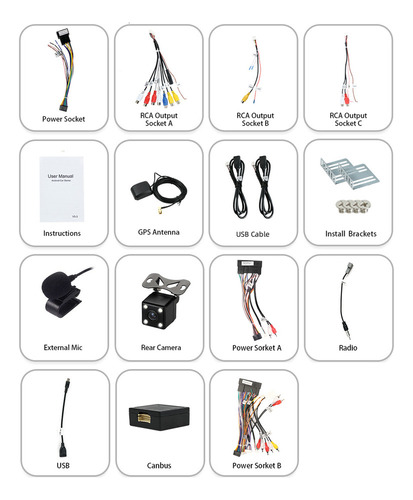 4g+64g Coche Estéreo Para Hyundai Veloster Fs 2011-2017 Wifi