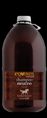 Imagem 1 de 2 de Shampoo Neutro 4,6 Litros - Equinos Empóriopet