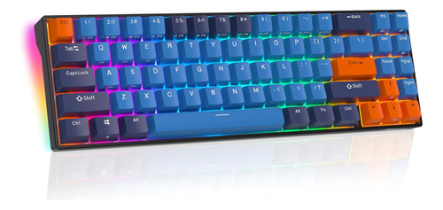 Rk Royal Kludge Rk71 Teclado Inalámbrico Mecánico Juegos, 71