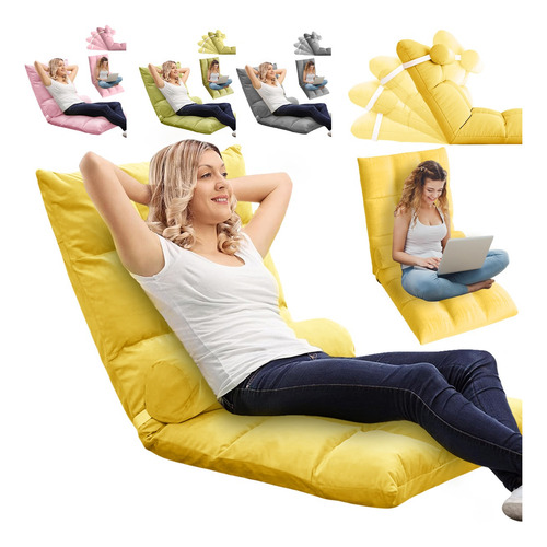 Silla Lazy Boy Silla Plegable Respaldo Ajustable Angulo
