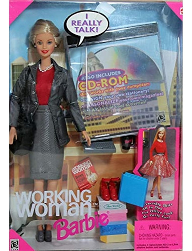 Muñecas Mattel Mujer Trabajadora Barbie