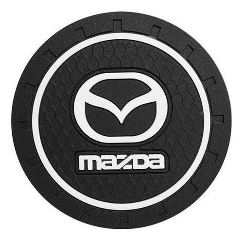 Porta Vasos Auto Set X2 Alfombrilla Antideslizante Mazda