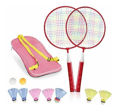 Set, Juego Completo De Bá Bádminton - Ststech - Raquetas De 