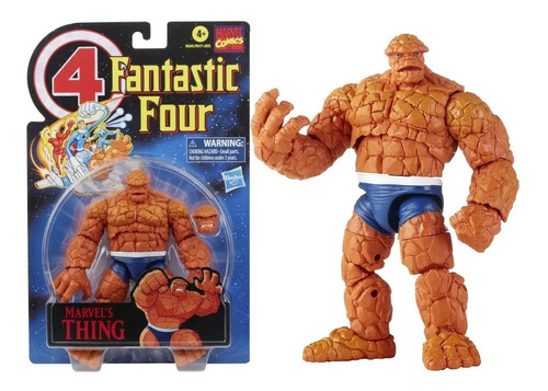 Figura La Mole Marvel Legends Retro Fantastic Four Hasbro