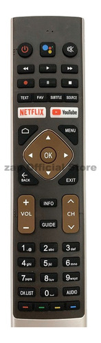Para Control Remoto Haier Smart Tv Le55k6600ug