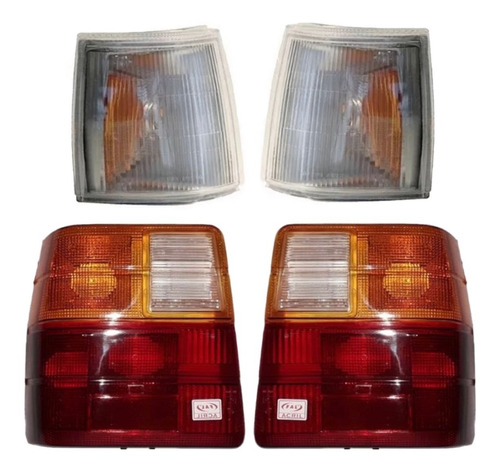 Combo P/ Fiat Uno Faros Traseros Giros Delanteros 92 A 96