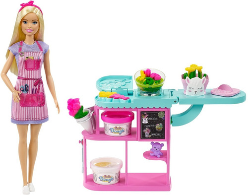 Barbie Quiero Ser Florista Con Accesorios Original Mattel