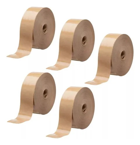 comprar Fita Gomada 70mm Com Reforço - 5 Rolos - 200 Metros