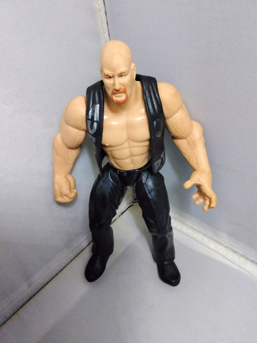 Figura De Acción Stone Cold Steve Austin 1999 Jakks Pacific 