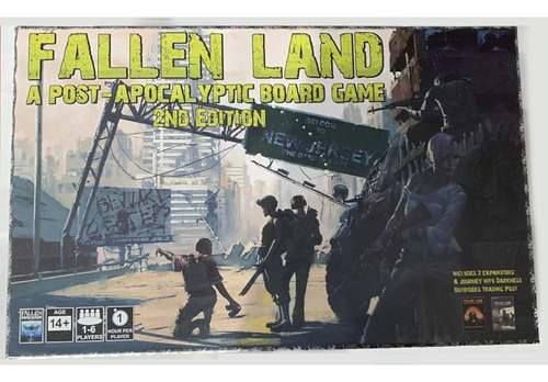 Fallen Land: Un Juego De Mesa Postapocalíptico 2ª Edición Bi