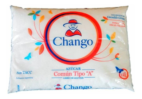 Pack X 10 Unid Azucar   1 Kg Chango