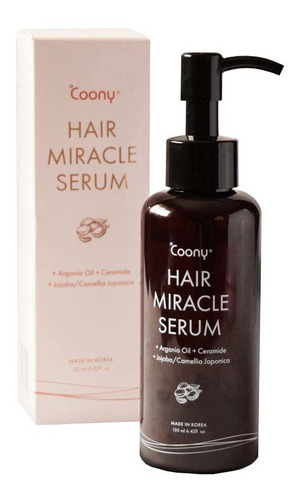 Coony Hair Miracle Serum Aceite De Argán Y Ceramidas 130ml