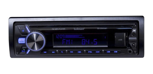 Imagen 1 de 2 de Radio para carro Bowmann DS-2800BT con USB, bluetooth y lector de tarjeta SD
