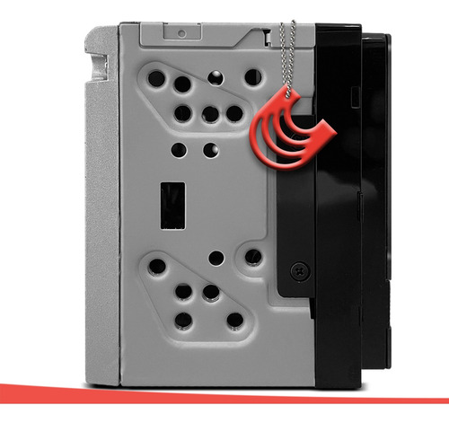 Imagem 4 de 9 de Central Multimídia Mp5 2 Din H-tech Ht-3020 Bt Espelhamento