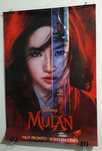 Poster Original De Cine Mulan