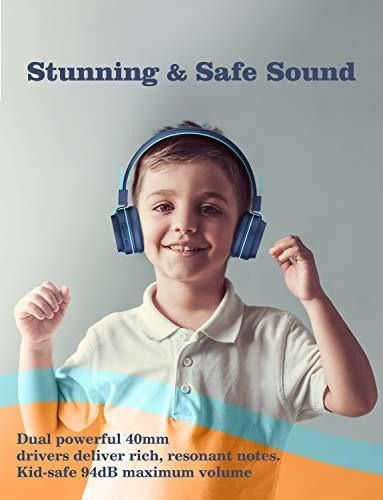 Auriculares Para Niños, Leds De Colores Iclever Bth03
