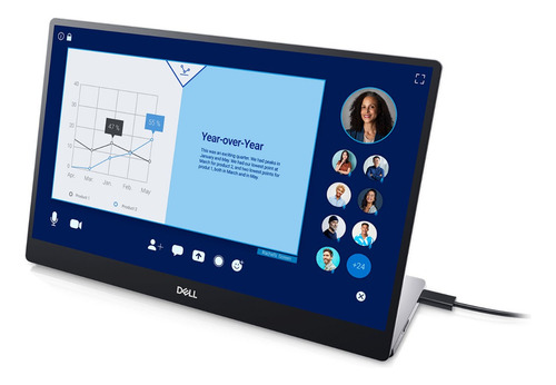 Monitor Portátil Dell 14 P1424h Negro
