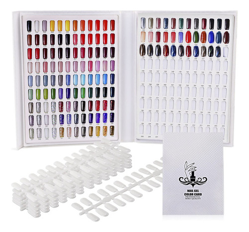 Muestrario De Uñas Noverlife Tabla Profesional De 216 Colore