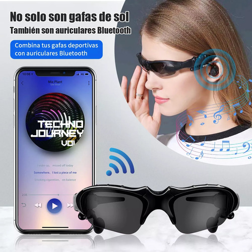 Lentes De Sol Bluetooth Manos Libres Audifonos Inalambricos