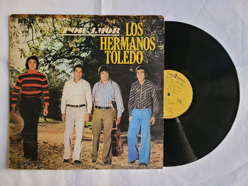 Los Hermanos Toledo Por Amor Vinilo Lp 1975 Folklore